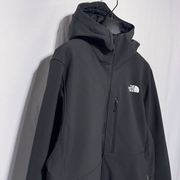 The North Face Men’s Apex Bionic 3 Full Zip Hoodie XL  Black Wind Water proof - Picture 3 of 11
